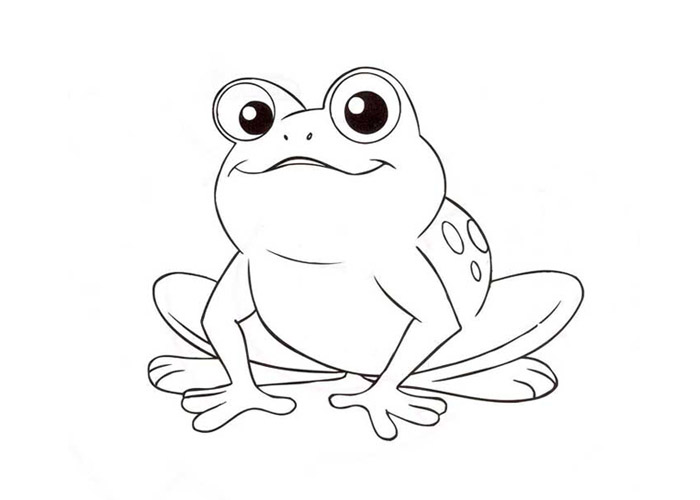 baby frog coloring pages - photo #1