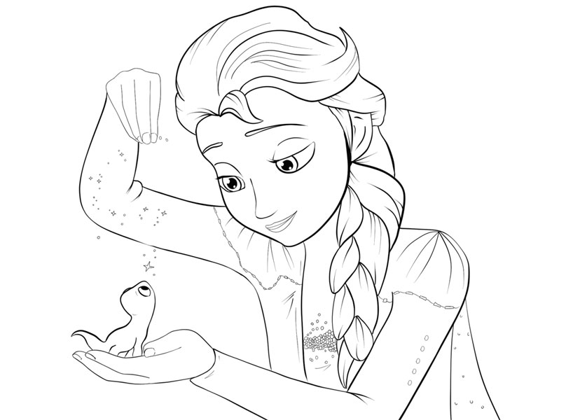Elsa coloring pages Coloring pages
