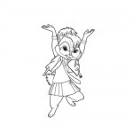 Alvin and the chipmunks 2 coloring pages