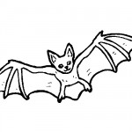 Bats coloring pages
