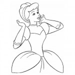 Cinderella ballroom coloring page