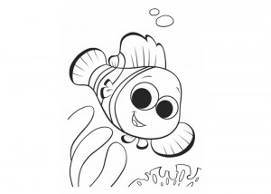 Finding Nemo coloring page