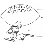 Ant carrying football