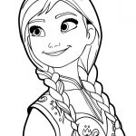 Princess Anna coloring pages
