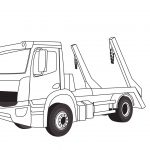 Skip loader coloring pages