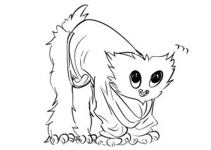 Free Huggy Wuggy coloring pictures