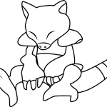 Abra pokemon go coloring pages