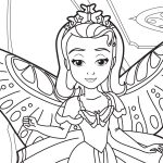 Amber princess coloring pages