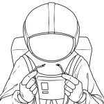 Among Us Astro coloring pages