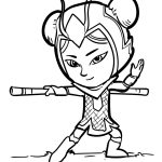 An Yu PJ Masks coloring pages
