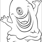 BOB from Monsters vs Aliens coloring pages