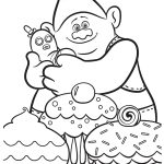 Dreamworks trolls coloring pages