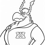 Brock Pearson from Monsters University coloring pages
