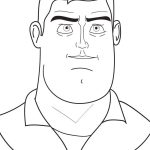 Buzz Lightyear portrait coloring pages