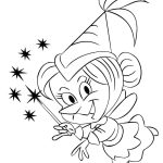 Cartoon Fairy coloring pages