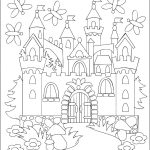 Castle coloring pages printable