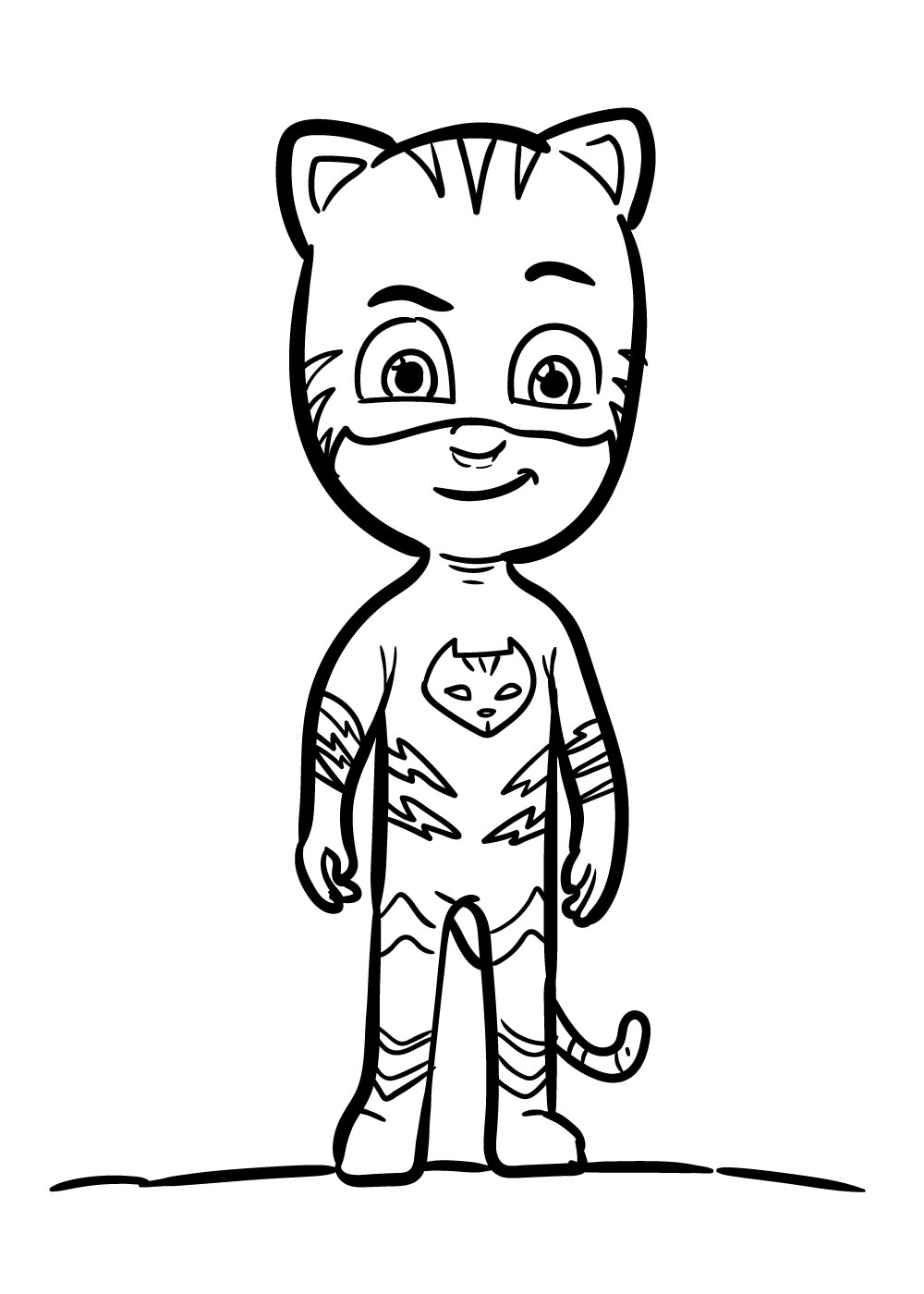 Catboy PJ Masks coloring page - Coloring pages