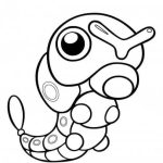 Caterpie coloring pages