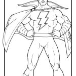 Coloring page Shazam for boys