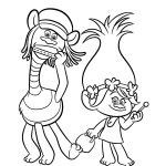 Cooper and Poopy coloring page