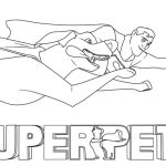 DC League of Super Pets coloring pages