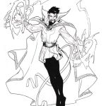 Doctor Strange coloring pages free
