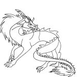 Dragon Sisu coloring pages