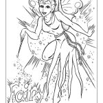 Fairy Using Magic coloring pages
