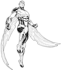 Falcon Avengers coloring pages