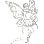 Fantastic Fairy coloring pages