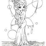 Fantasy Fairy coloring pages