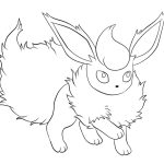 Flareon coloring pages