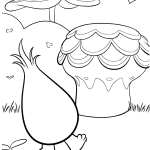 Fuzzbert Trolls coloring pages