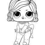 Glamour Queen Hairgoals coloring pages