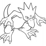 Golduck Pokemon coloring pages
