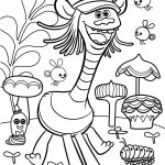 Print Trolls Movie color troll coloring pages Collection