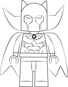Lego black panther coloring pages