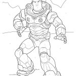 Lightyear color by numbers coloring pages