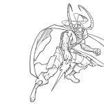 Loki coloring pages free