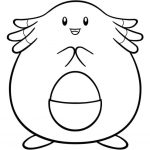 Lovely Chansey coloring pages