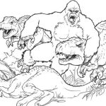 Megaprimatus Kong coloring pages