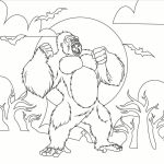 Megaprimatus Kong coloring pictures