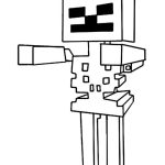 Minecraft coloring pages zombie