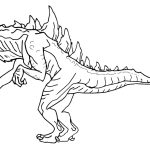 Monster Godzilla coloring pages