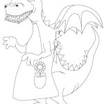 Mother Dragon coloring pages