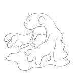 Pokemon - Grimer Coloring Pages