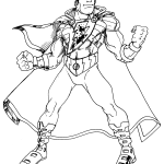 New 52 Shazam coloring pages