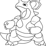 Nidoqueen Pokemon coloring pages