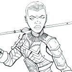 Okoye coloring picures