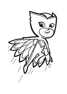 Owlette PJ Masks coloring pages